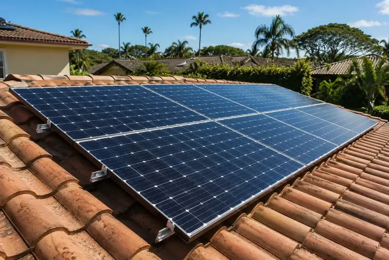 Installation de panneaux solaires à Saint-Michel-Chef-Chef